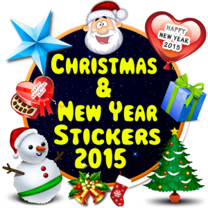 Christmas & New Year Stickers 2015