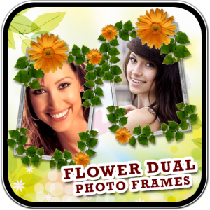 Flower-Dual-Photo-Frames-Gigo-Multimedia-Icon 512